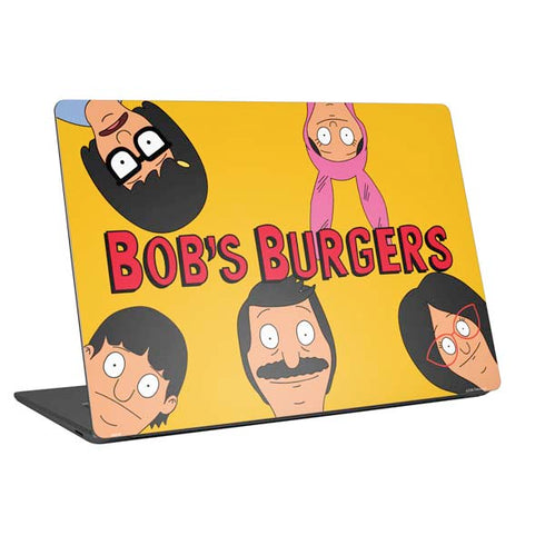 Bobs Burgers Stare Universal Laptop 16.6in (13.4 x 9.7in) Skin
